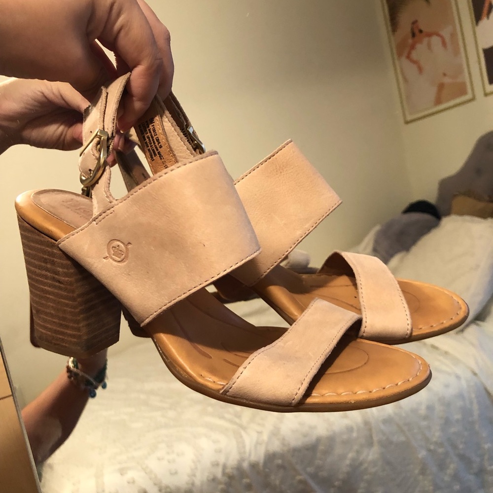 Born Blush Strappy Heels